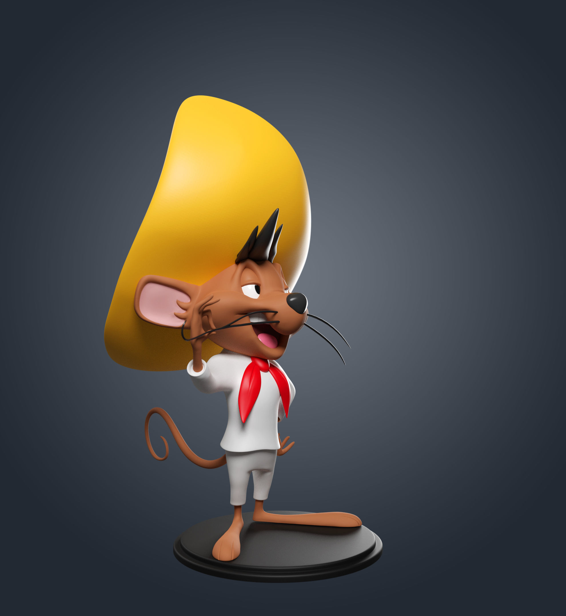 Speed Gonzales 3D print model_3