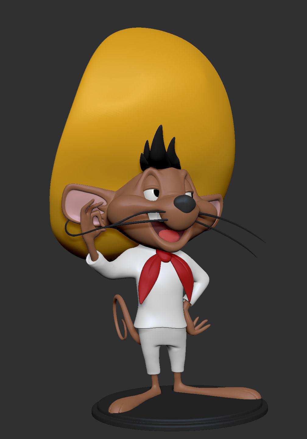 Speed Gonzales 3D print model_10