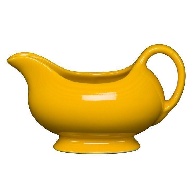 Fiesta Serveware Gravy Boat - 8 Colour 3D model_3