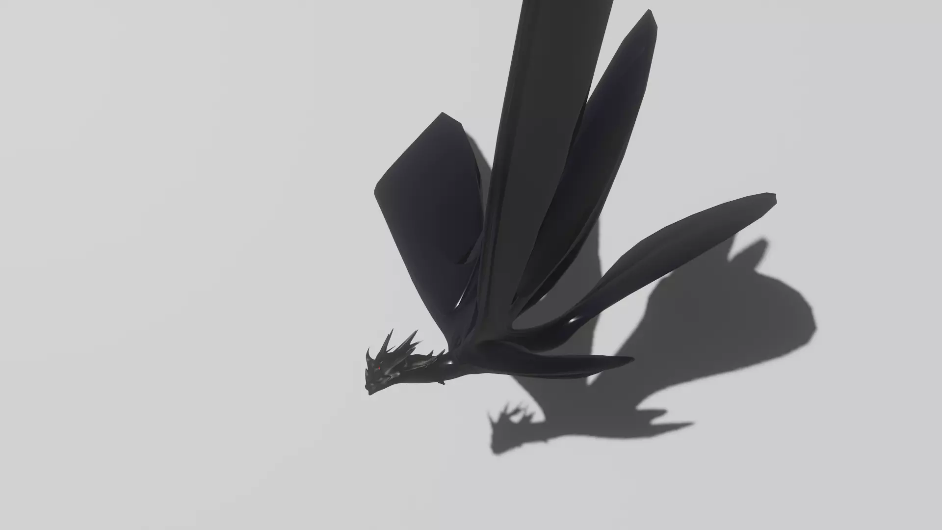 Lava dragon 3D model_0