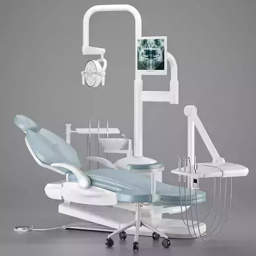Dental Station 3D model 3D model