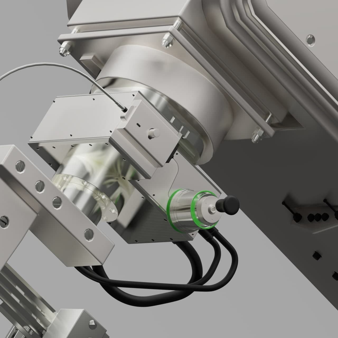 5 Industrial Robot Arm and 5 tools 3D model_13