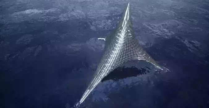 Futuristic Tent 3D model Futuristic Tent 3D model