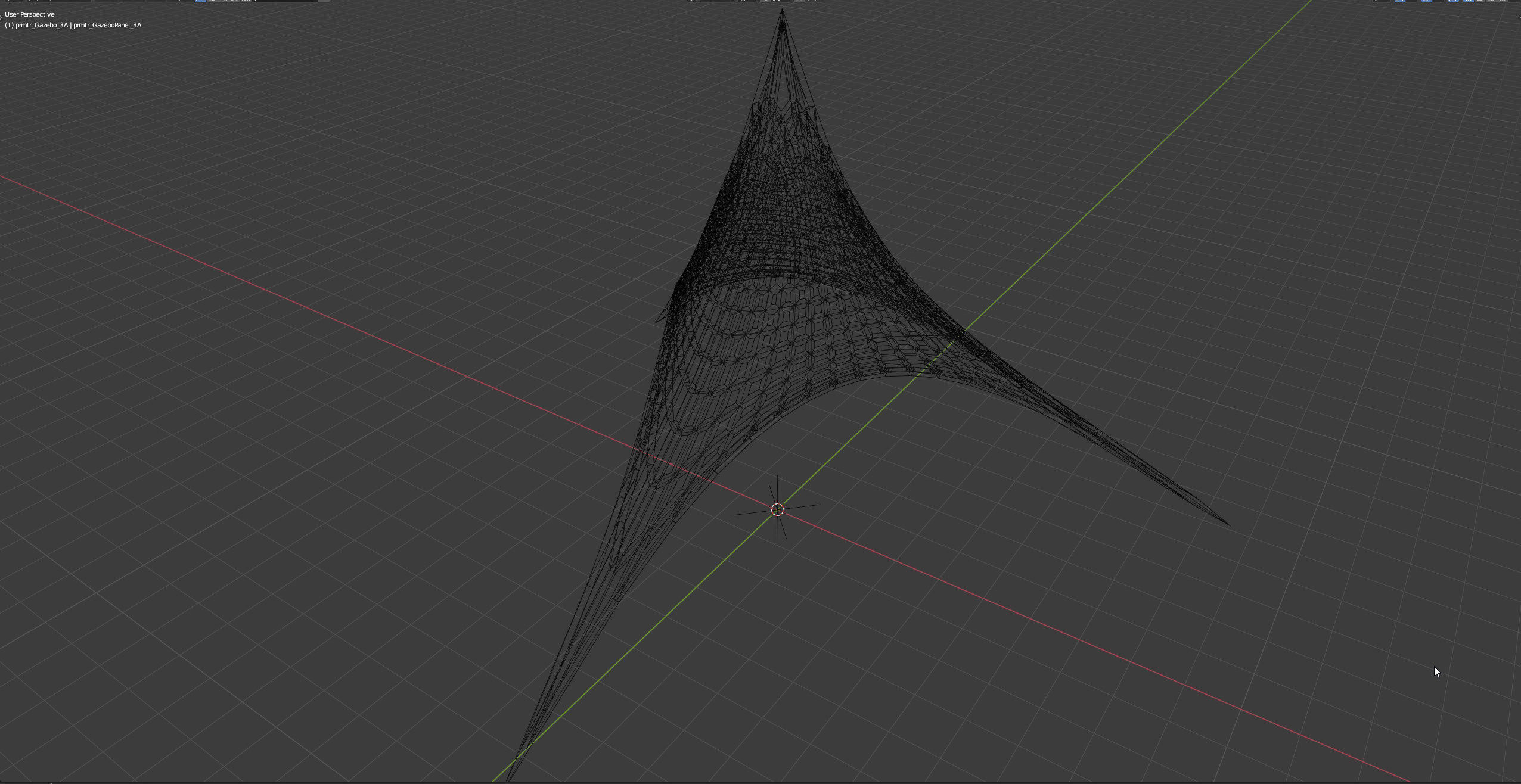 Futuristic Tent 3D model_18