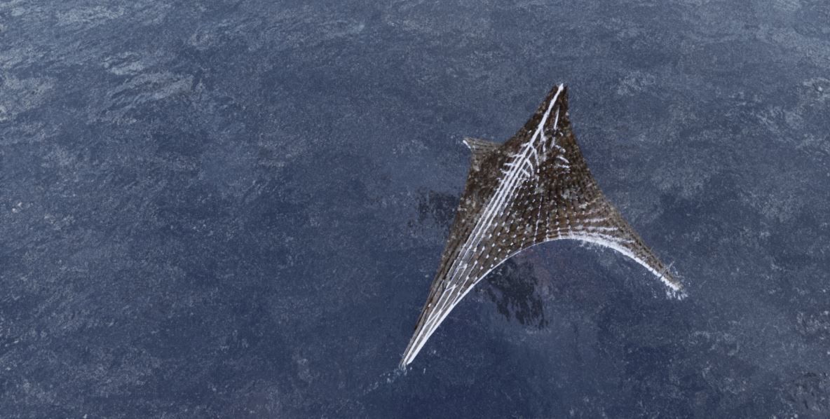 Futuristic Tent 3D model_31