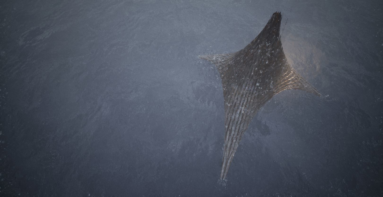 Futuristic Tent 3D model_5