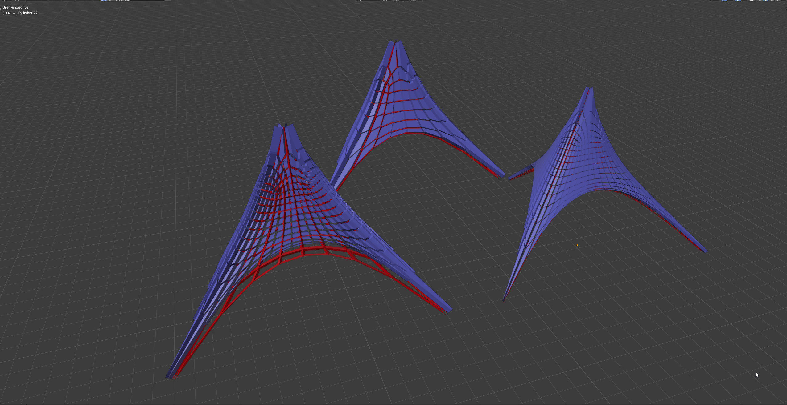 Futuristic Tent 3D model_6