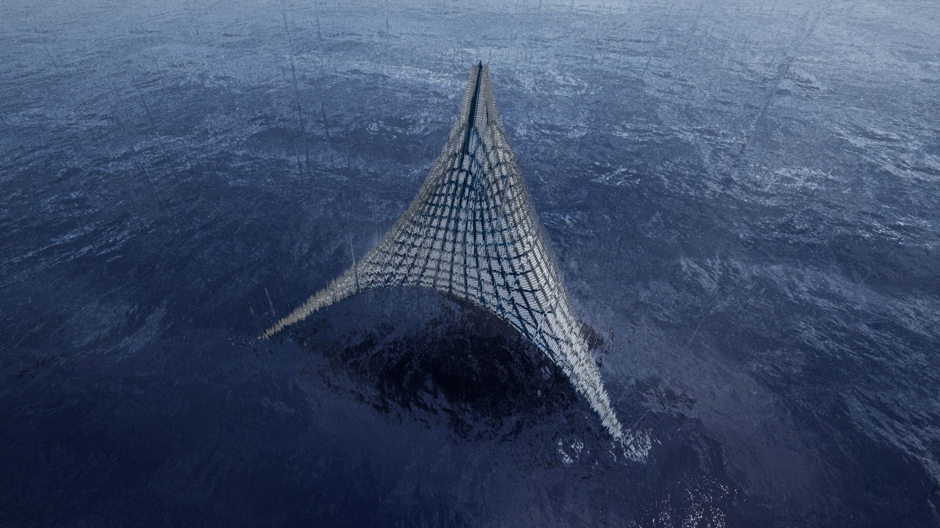 Futuristic Tent 3D model_29