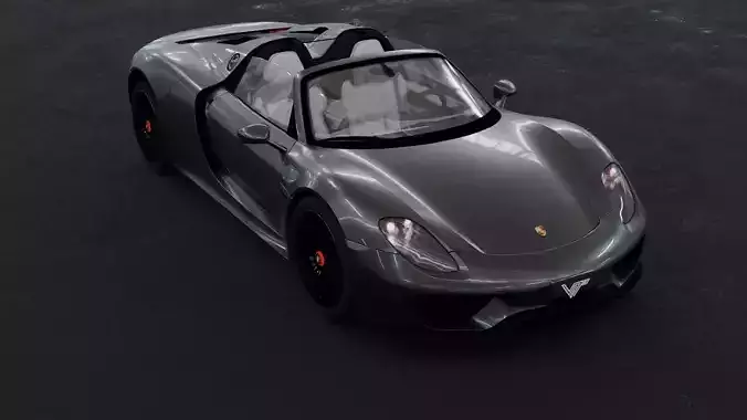Porsche 918 Free 3D model