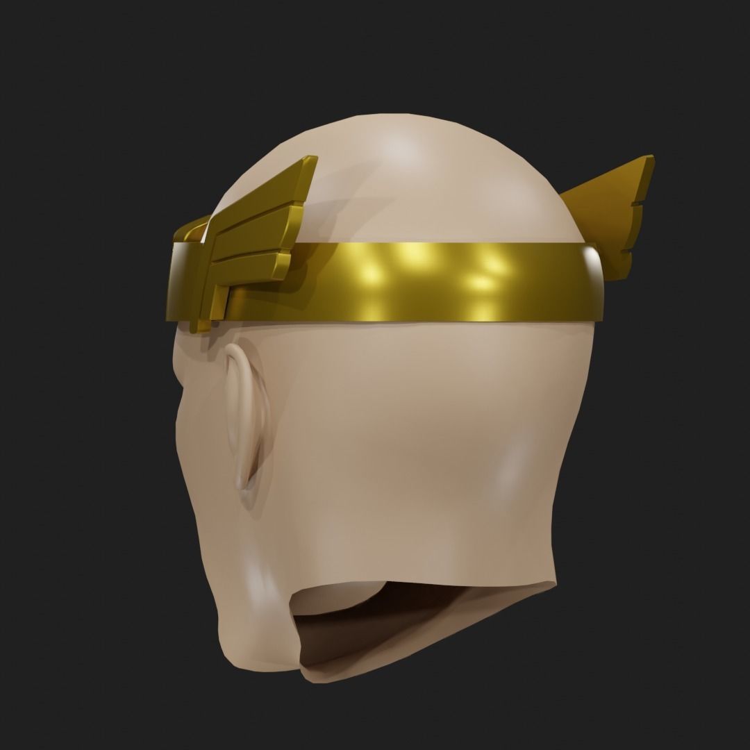 Kid Loki Crown 3D 3D print model_3