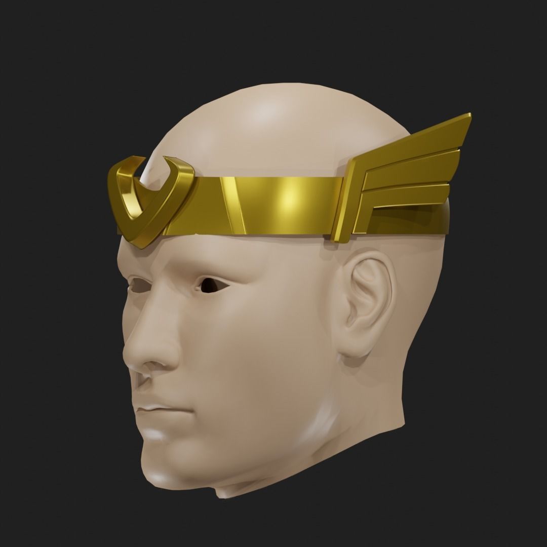 Kid Loki Crown 3D 3D print model_1