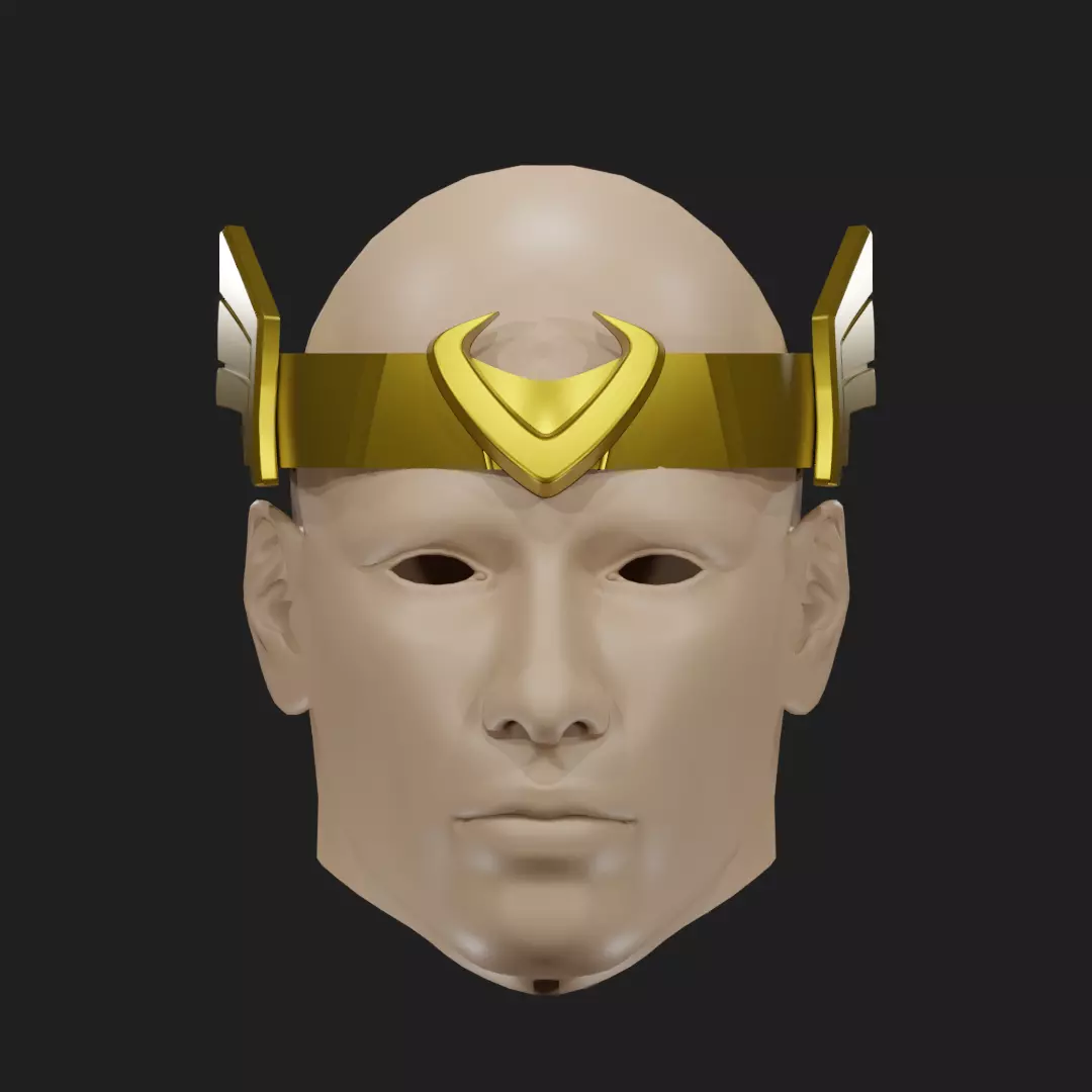 Kid Loki Crown 3D 3D print model_0