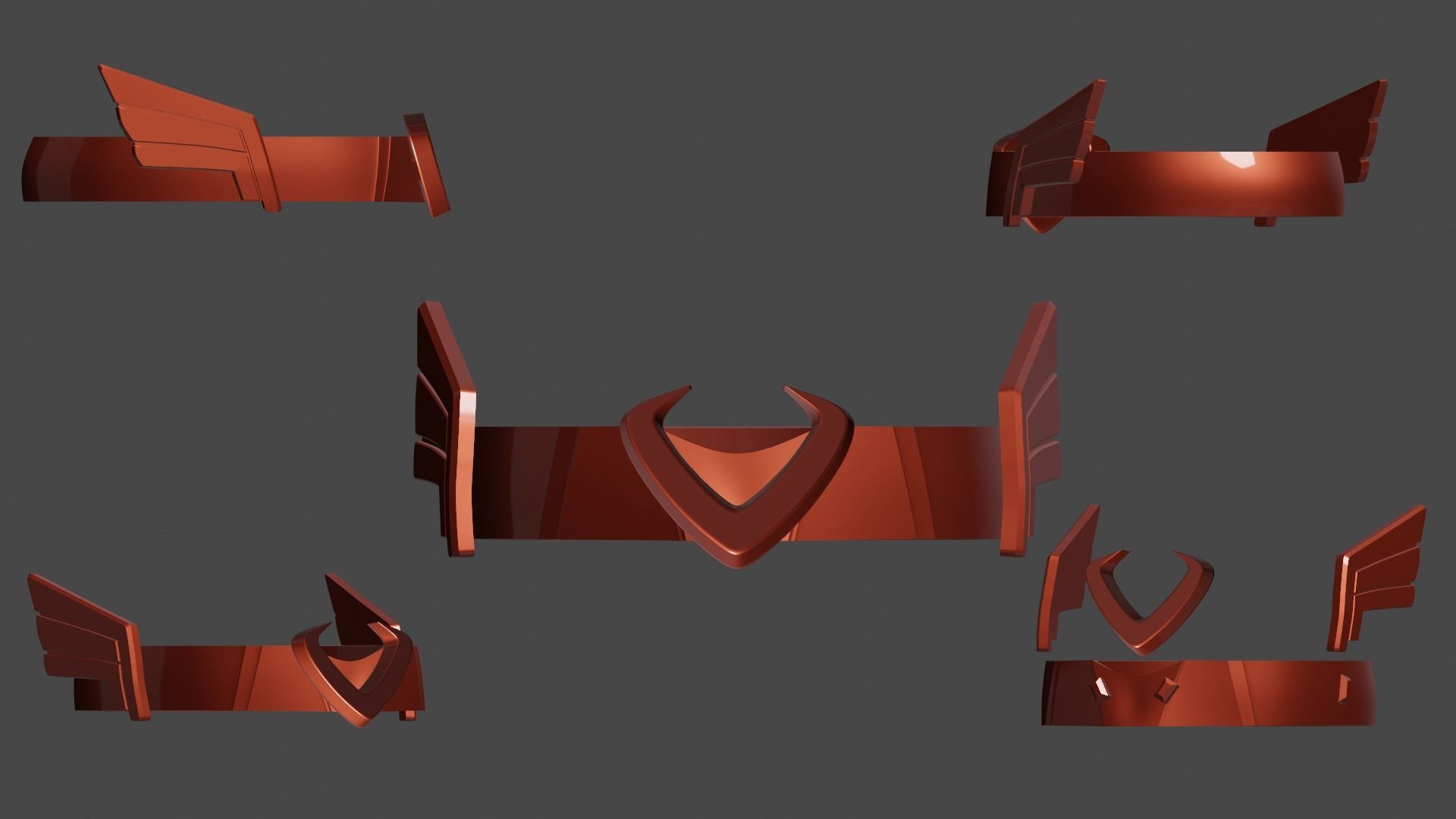 Kid Loki Crown 3D 3D print model_6