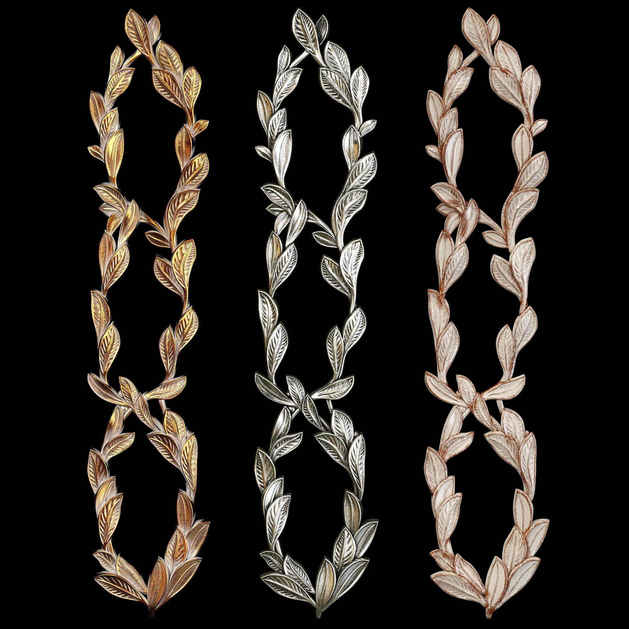 Classic carved 087 3D model_0