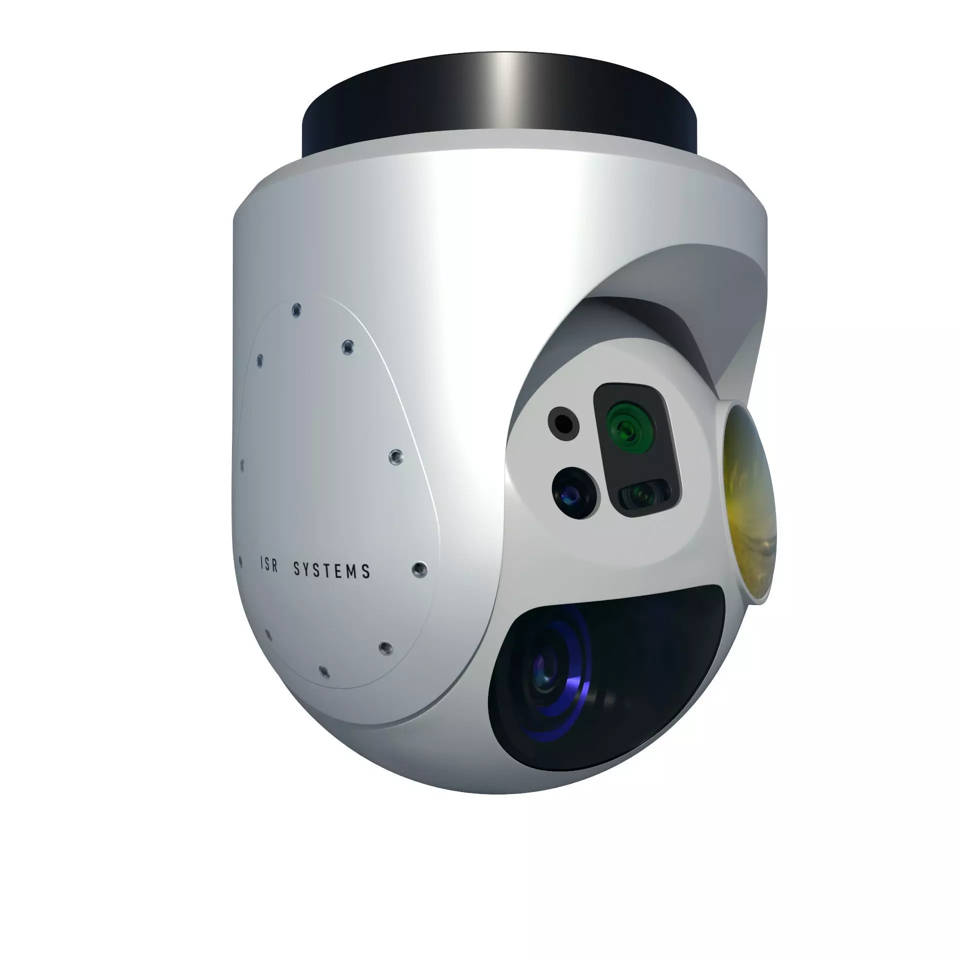 Drone UAV Camera 3D model_0