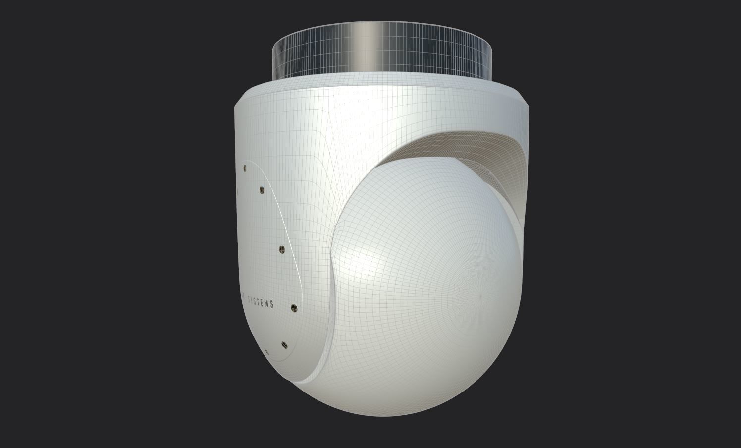 Drone UAV Camera 3D model_6