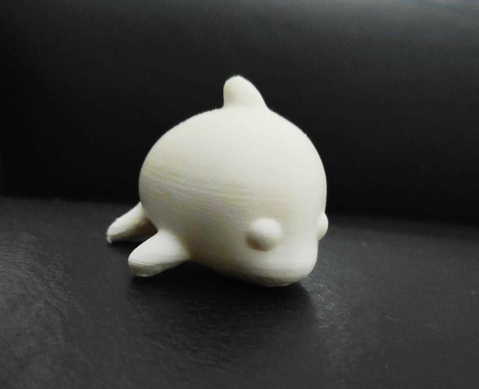 Cute Dolphin 3D print model_7