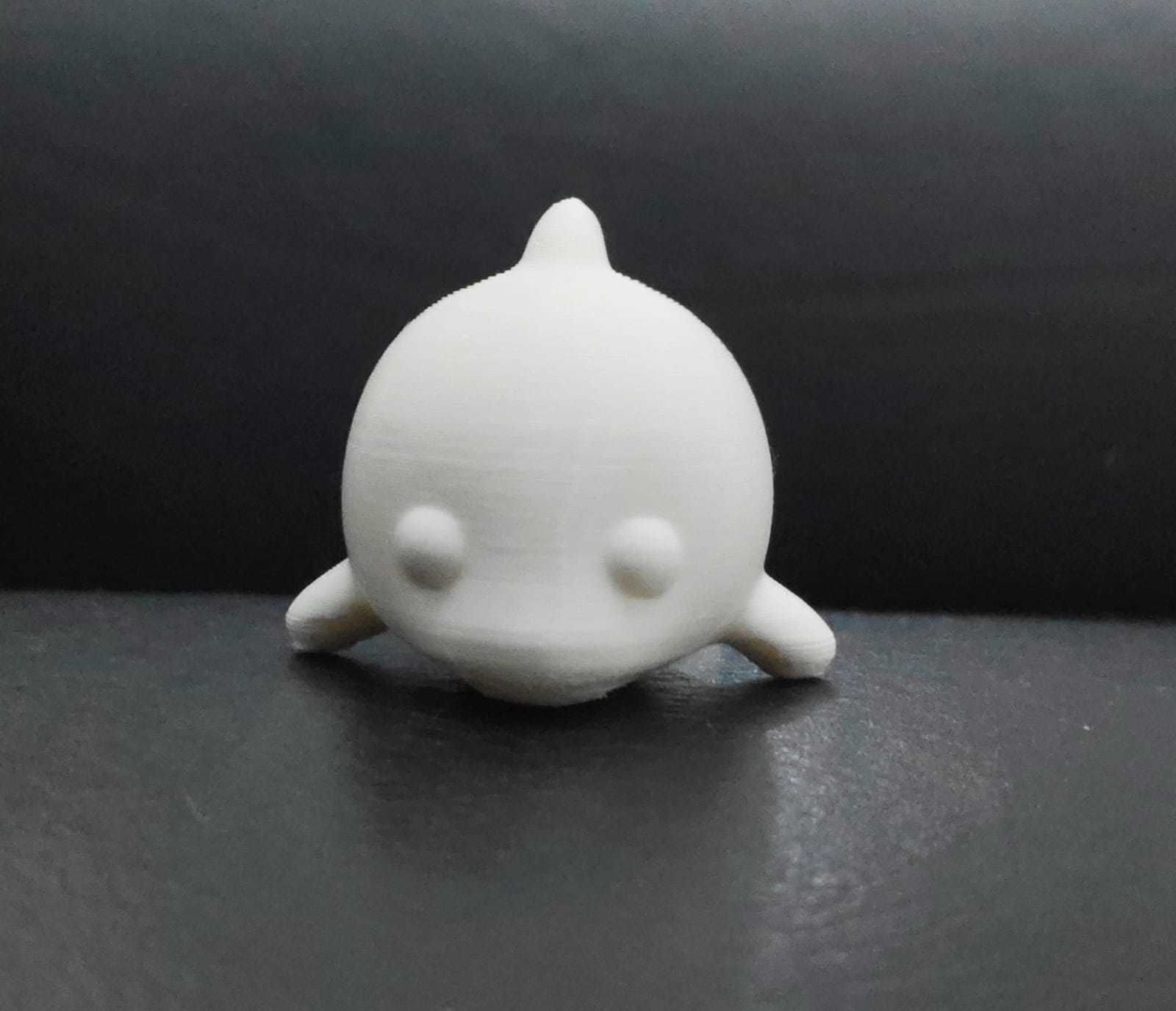 Cute Dolphin 3D print model_4