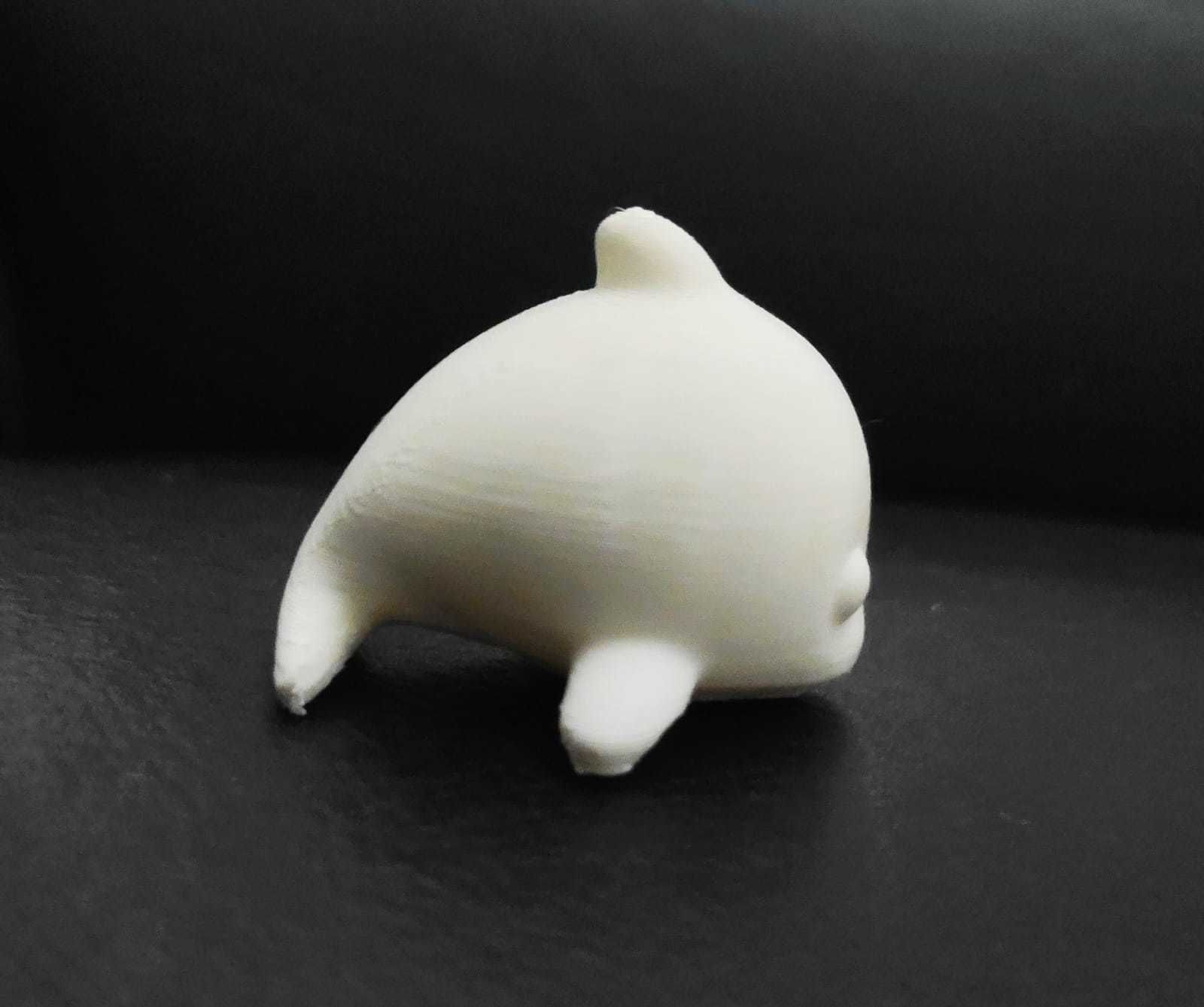 Cute Dolphin 3D print model_6