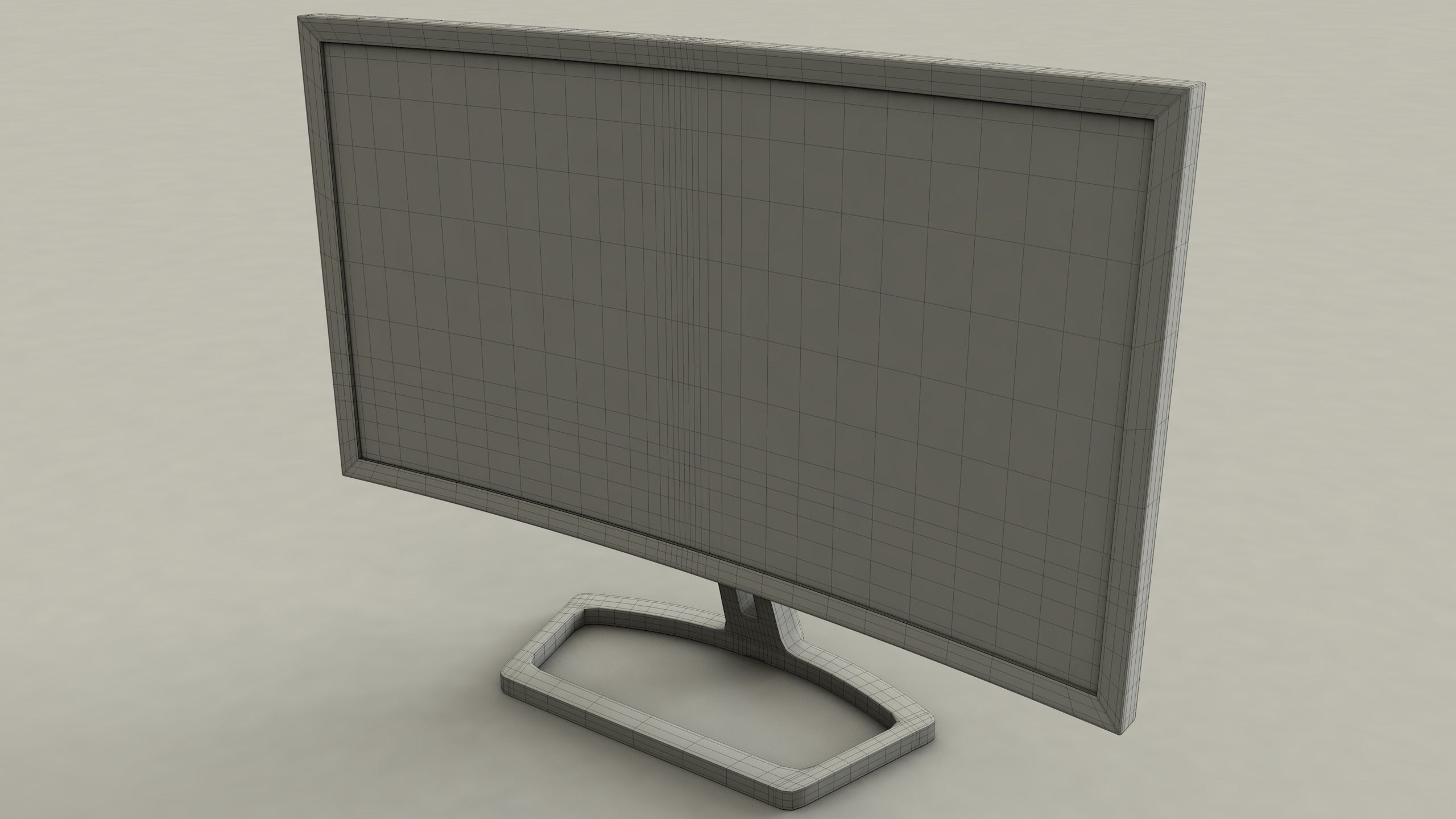 Monitor best gaming monitors 3D model_2