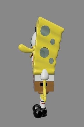 sponge bob model 3D print model_5