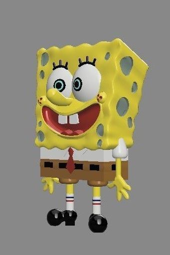 sponge bob model 3D print model_2