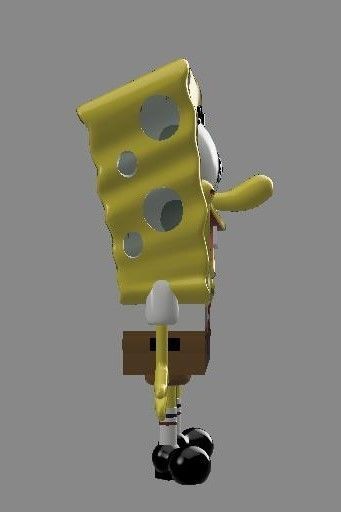 sponge bob model 3D print model_4