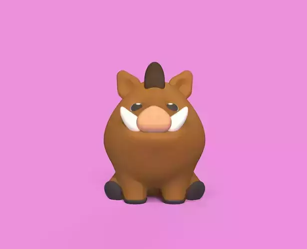 Little Boar 3D print model