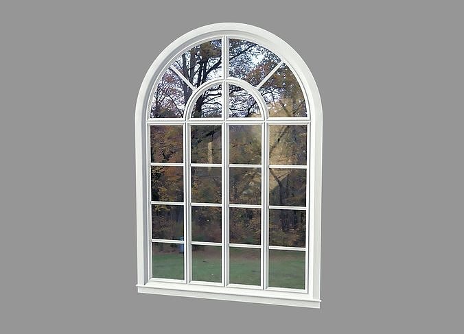 Arch Window 3D model