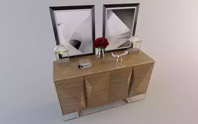 consol wooden console