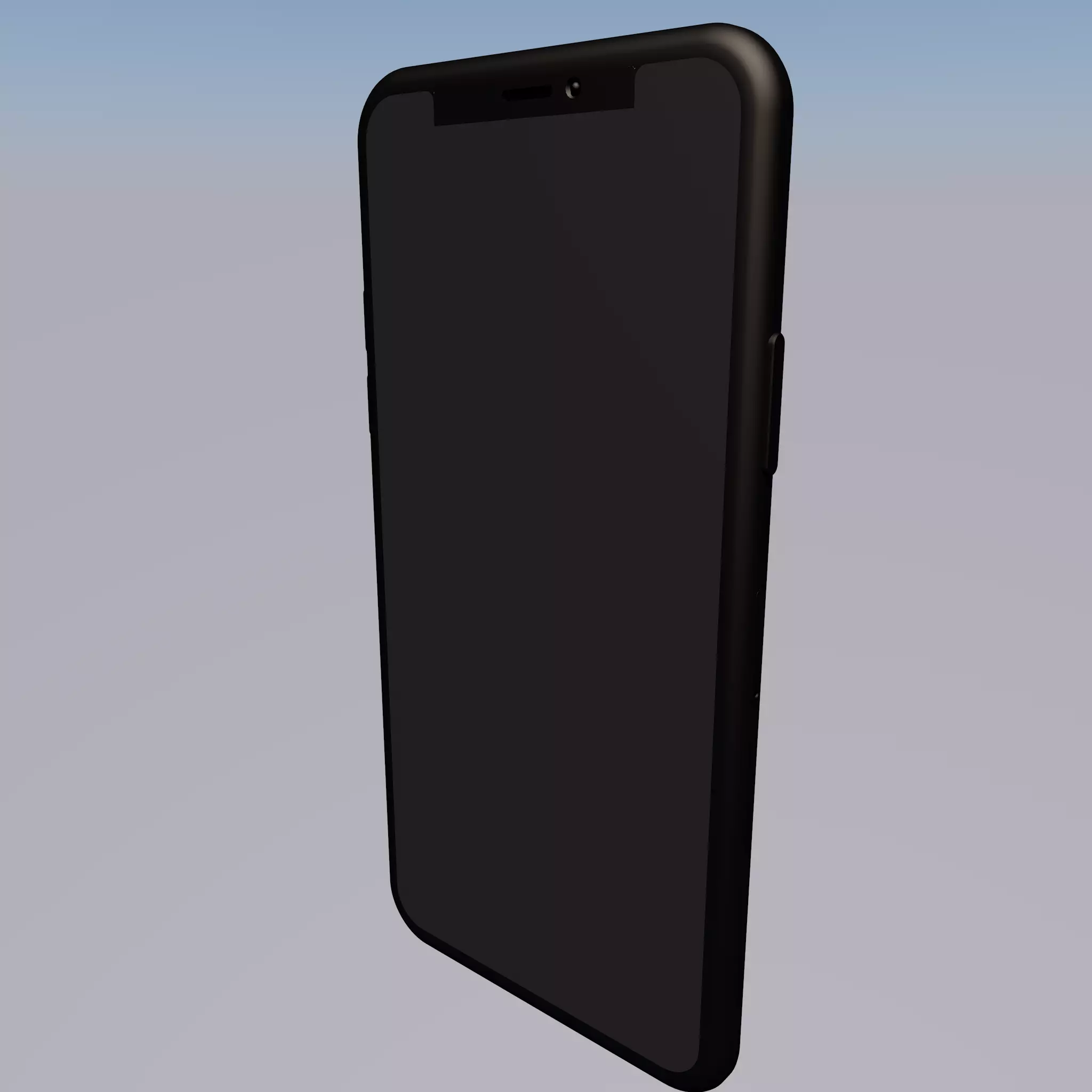 Iphone X 3D model apple xr 3D model_0
