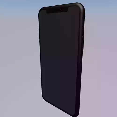 Iphone X 3D model apple xr
