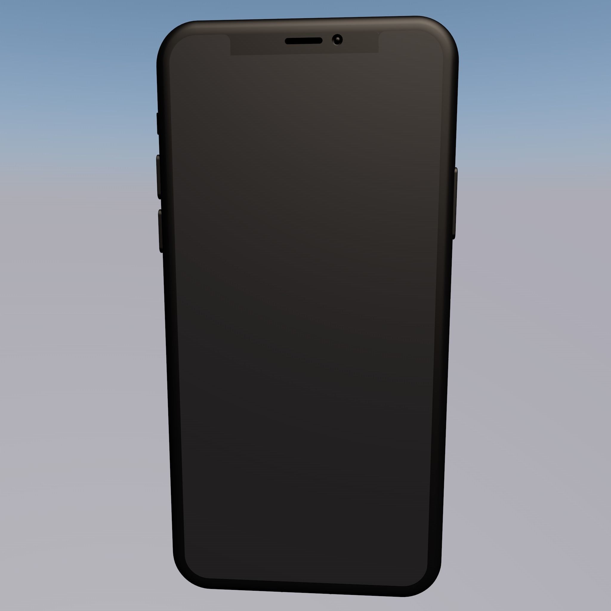 Iphone X 3D model apple xr 3D model_2