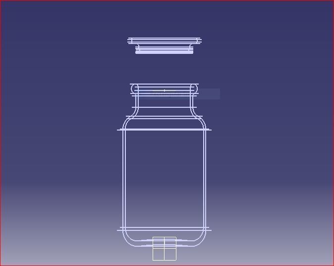Glass Jar Storage 3D print model_37