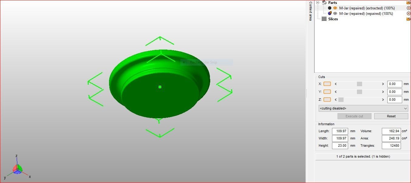 Glass Jar Storage 3D print model_35