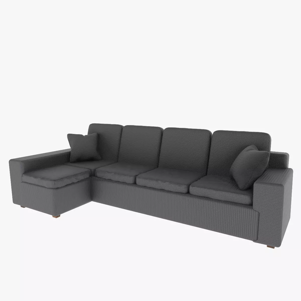 L-shaped Sofa 3D model_0
