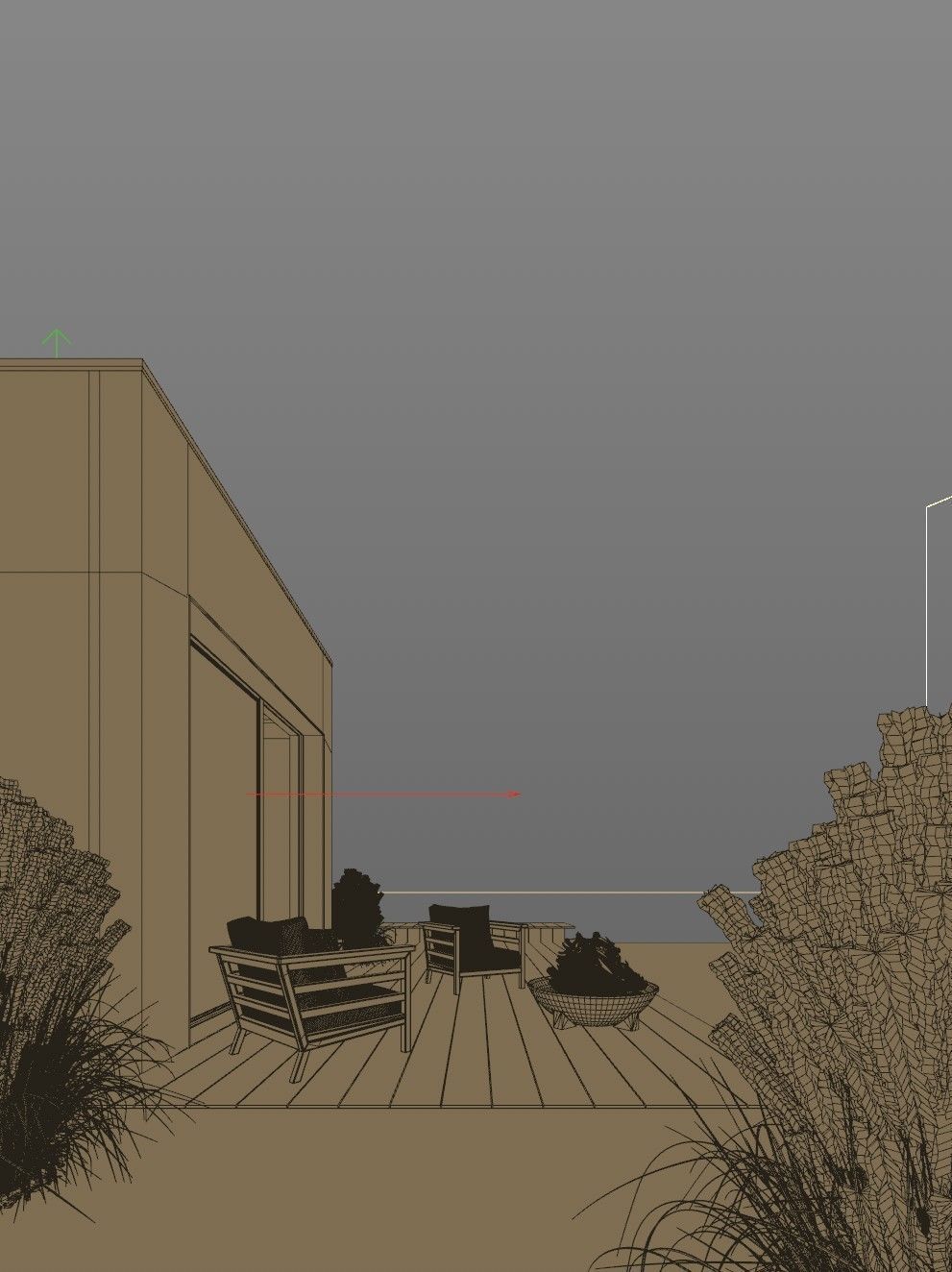 BEUTIFUL SUNSET Low-poly 3D model_3