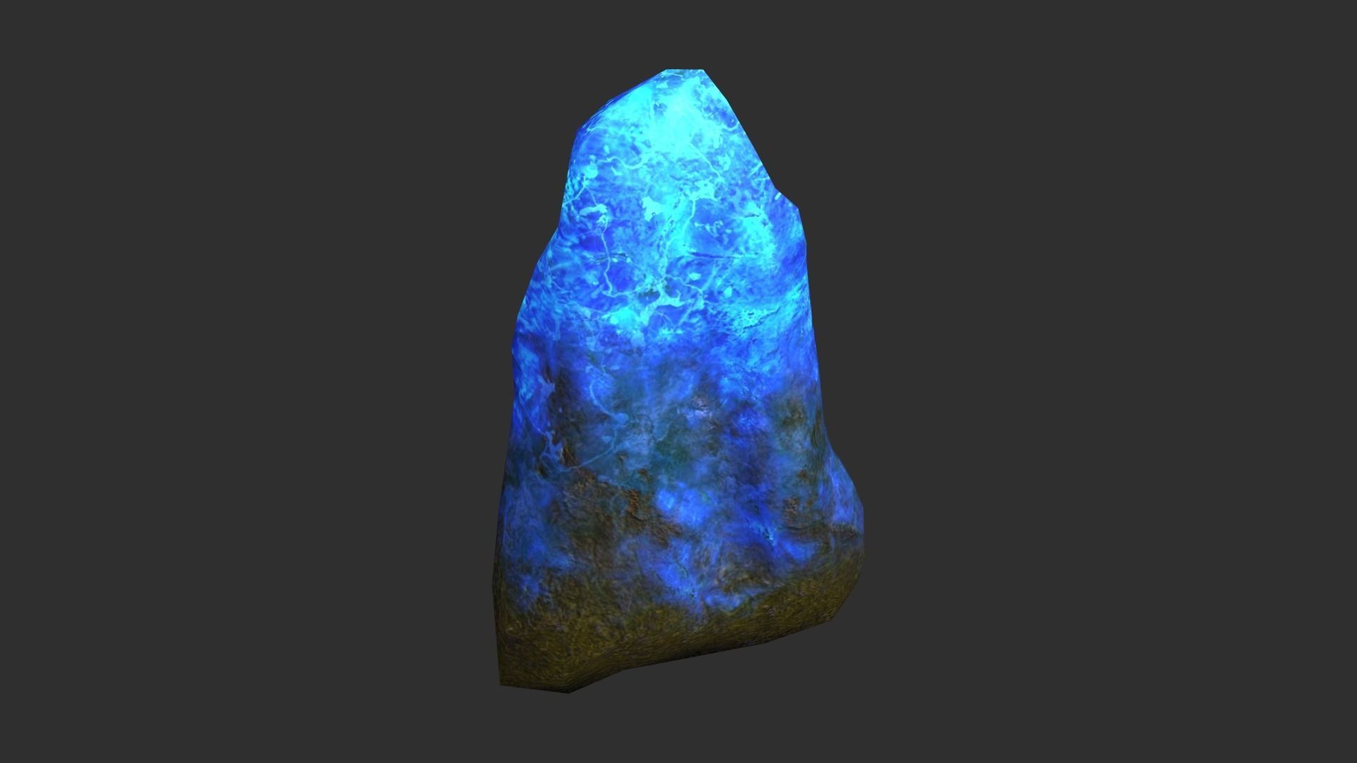 Rock Set 03 - Magic Low-poly 3D model_17