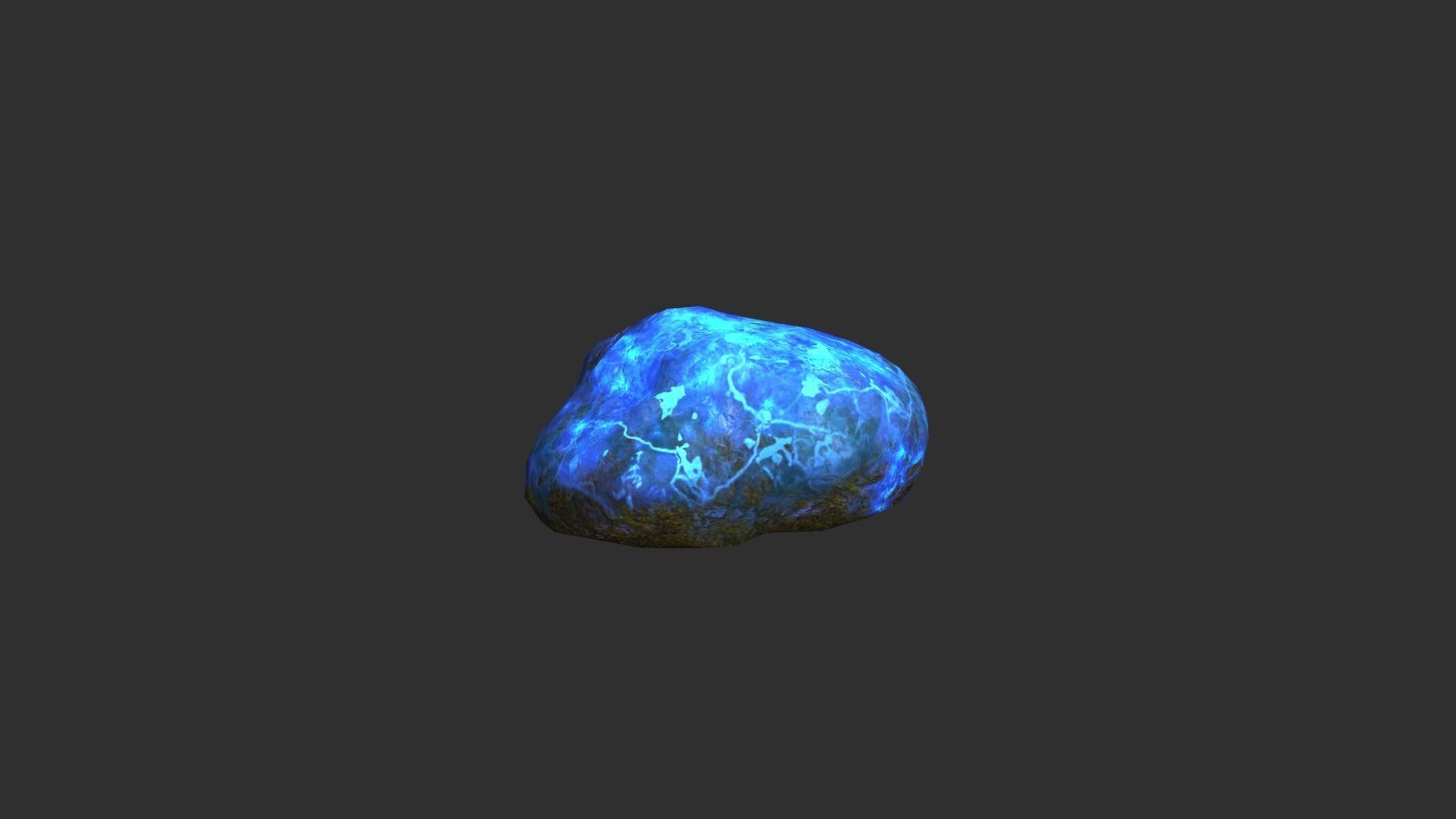 Rock Set 03 - Magic Low-poly 3D model_21