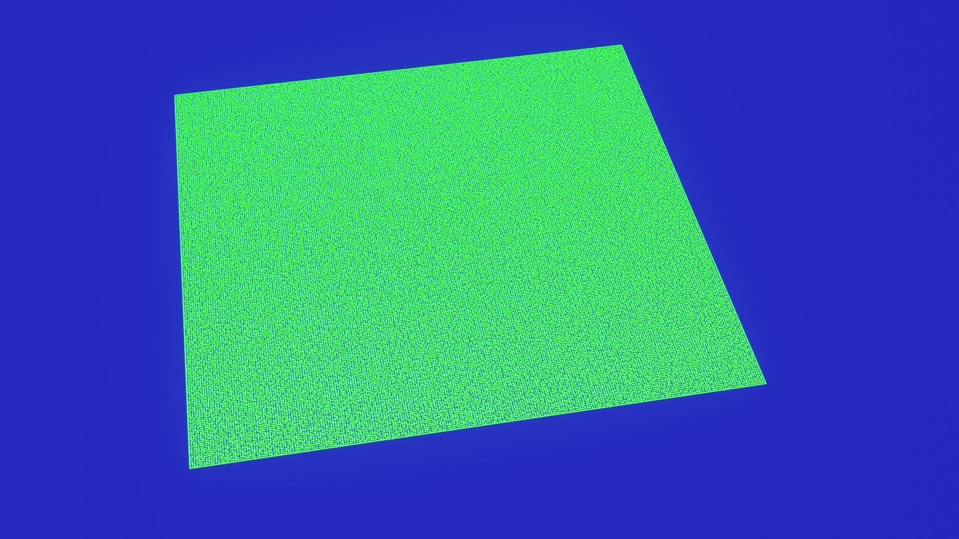 Low poly smart maze 501x501 - Laberinto inteligente 501x501 Low-poly 3D model_12