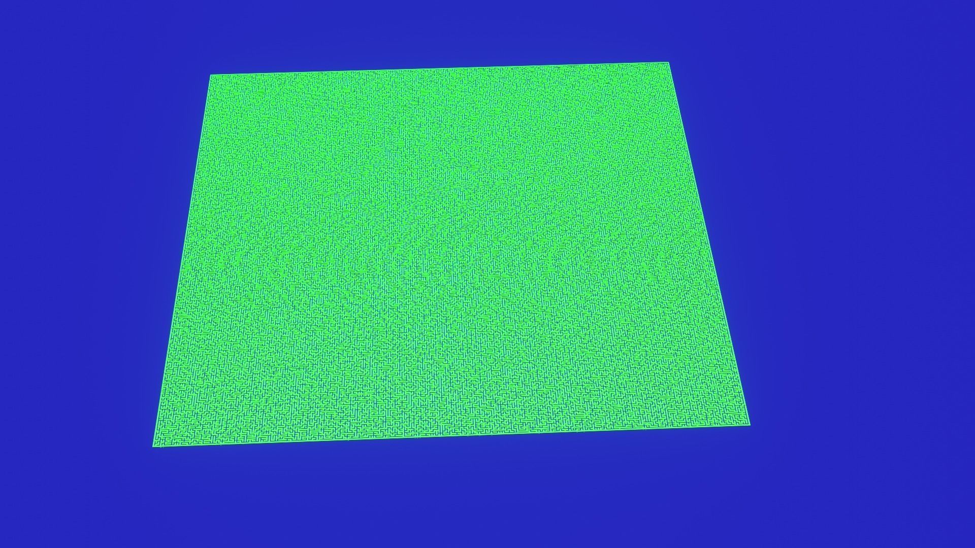 Low poly smart maze 501x501 - Laberinto inteligente 501x501 Low-poly 3D model_23