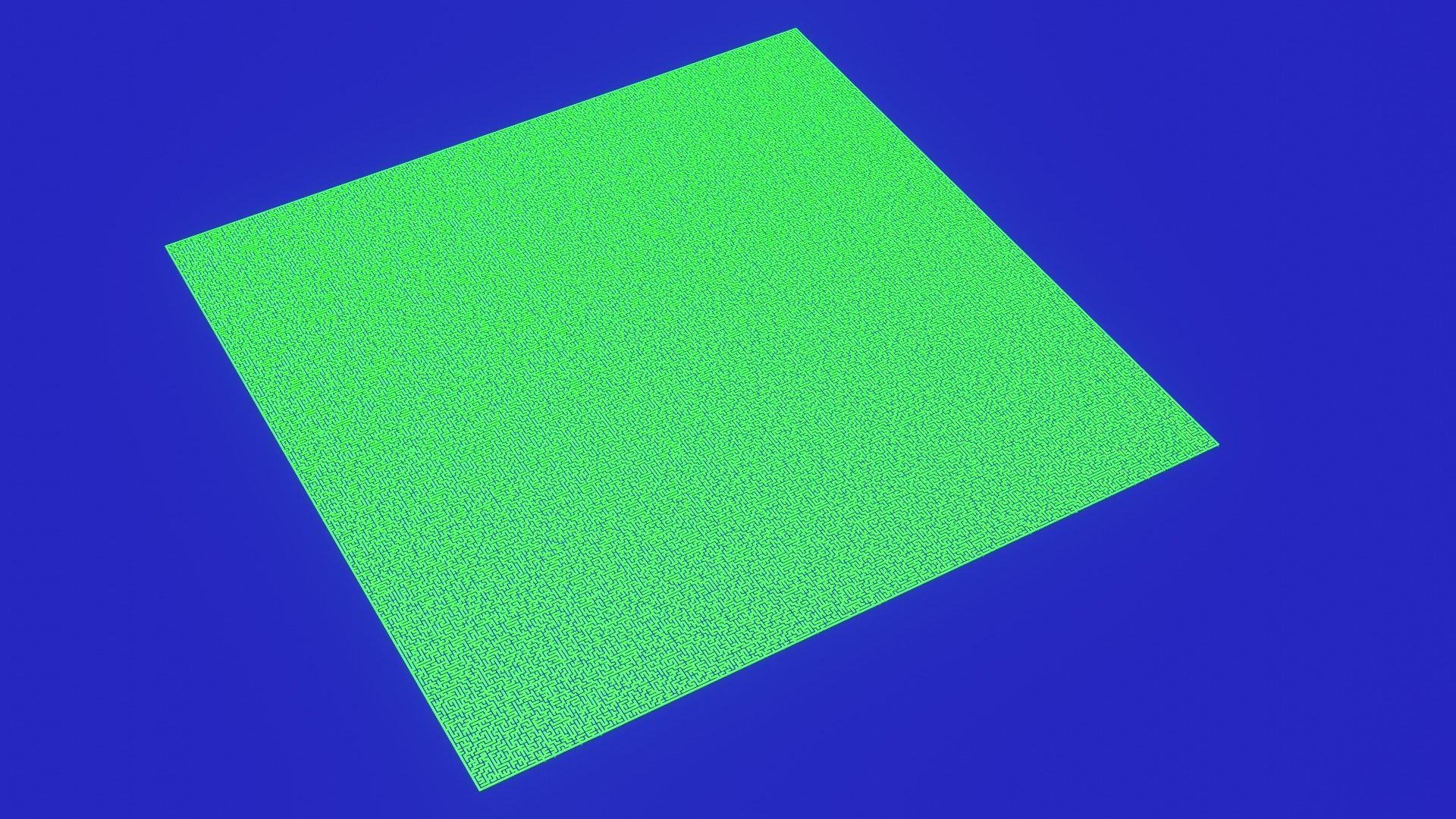 Low poly smart maze 501x501 - Laberinto inteligente 501x501 Low-poly 3D model_19