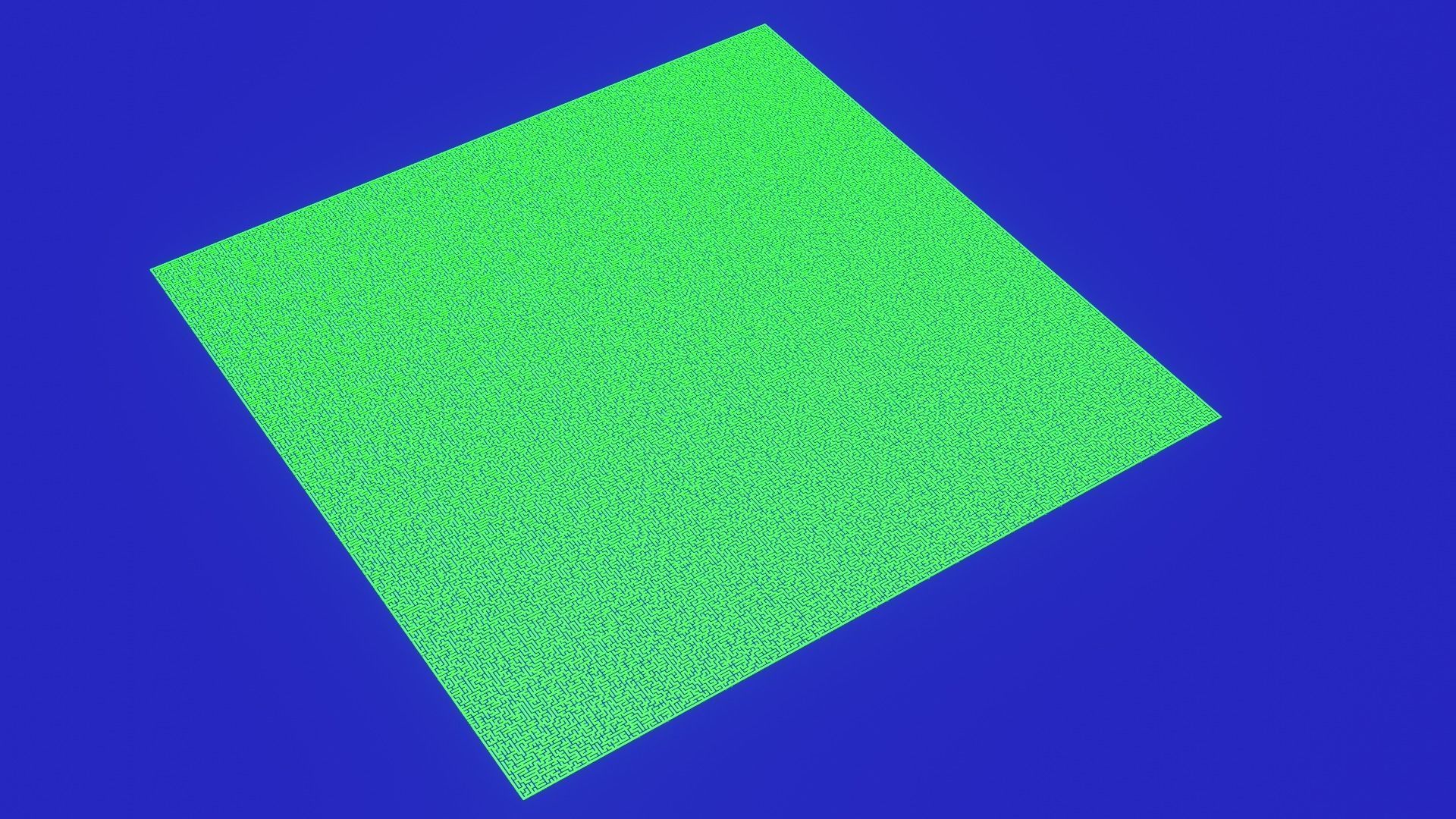 Low poly smart maze 501x501 - Laberinto inteligente 501x501 Low-poly 3D model_2