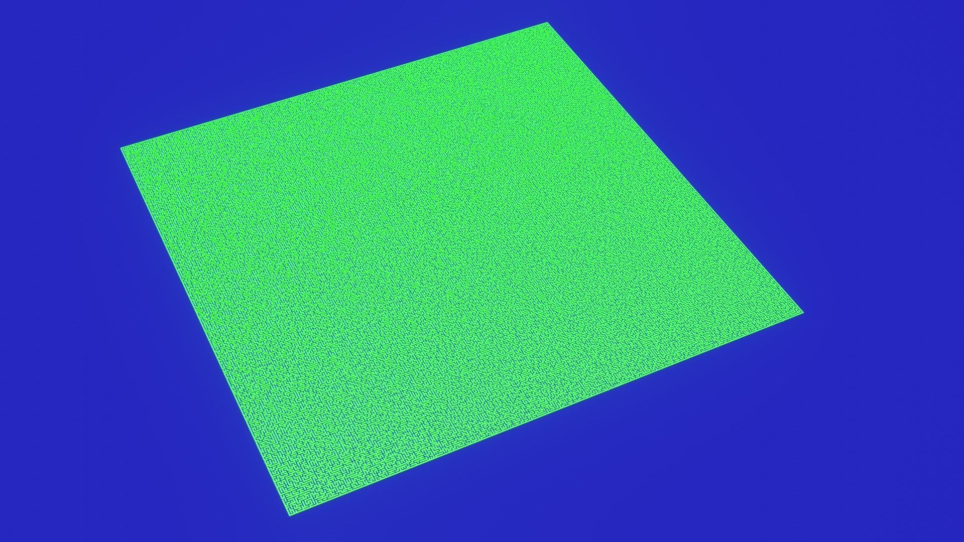 Low poly smart maze 501x501 - Laberinto inteligente 501x501 Low-poly 3D model_13