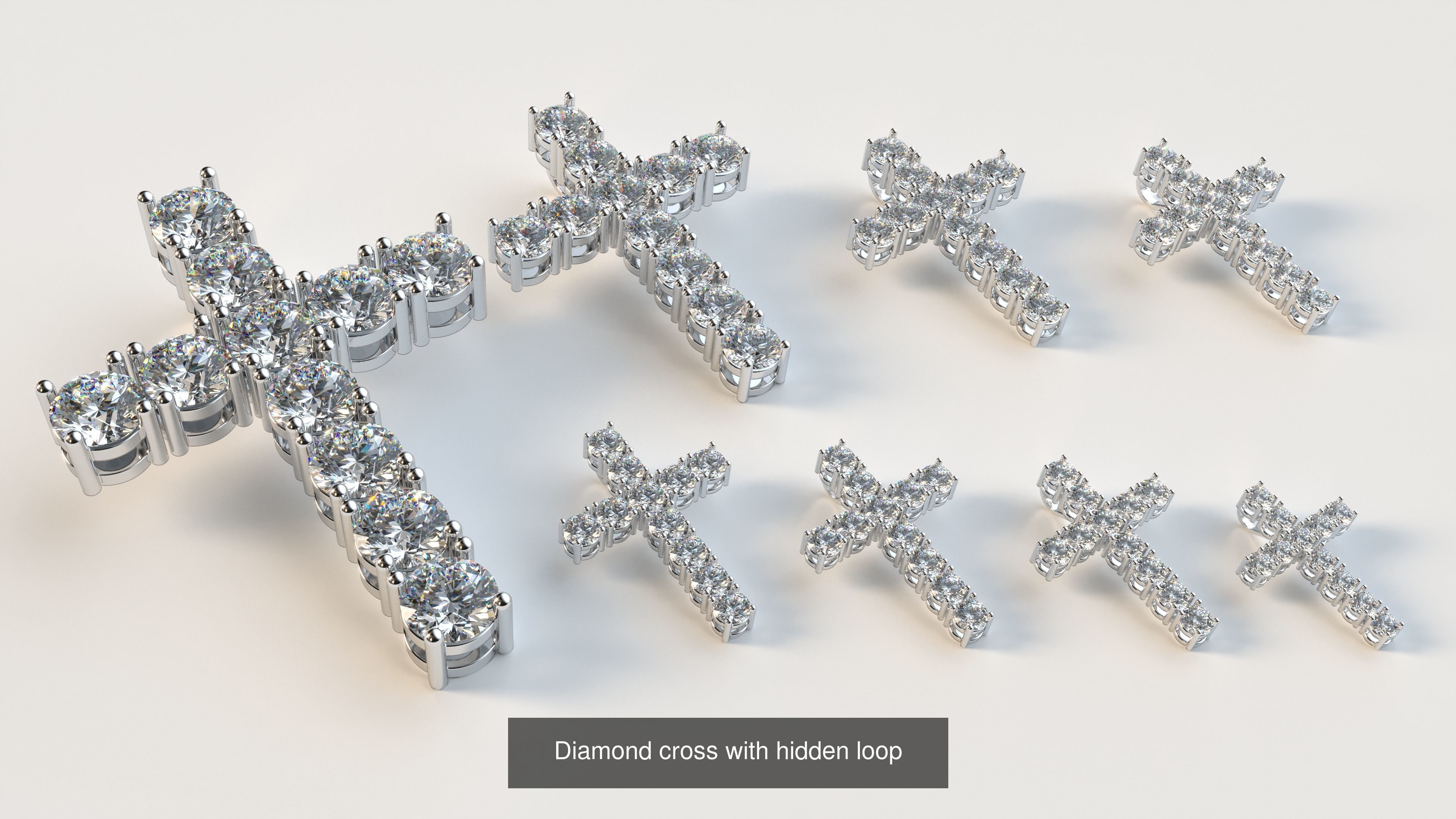 Collection Cross with diamonds _5