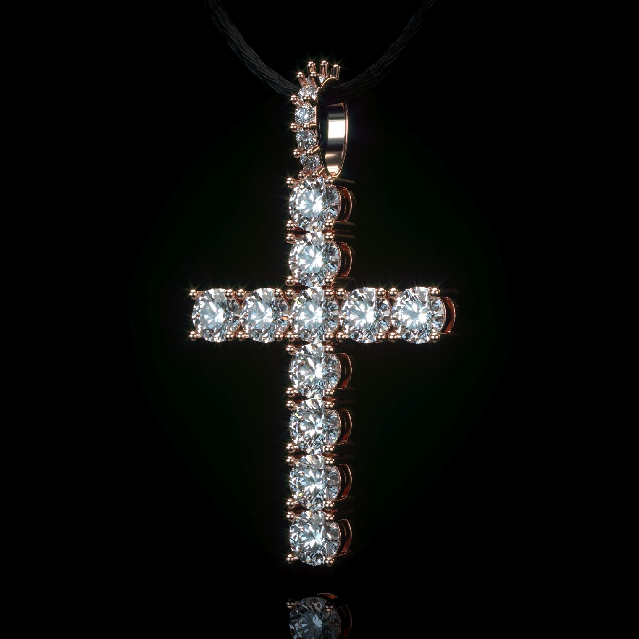 Collection Cross with diamonds _1