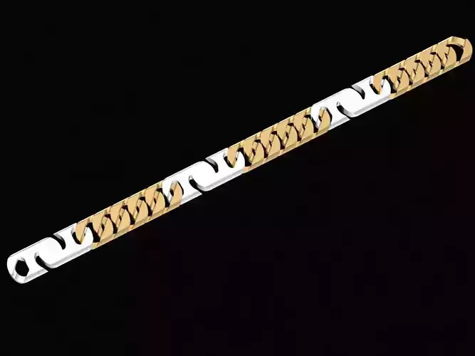 Classic Cuban Link Jewelry Set Necklace Bracelet Men 768