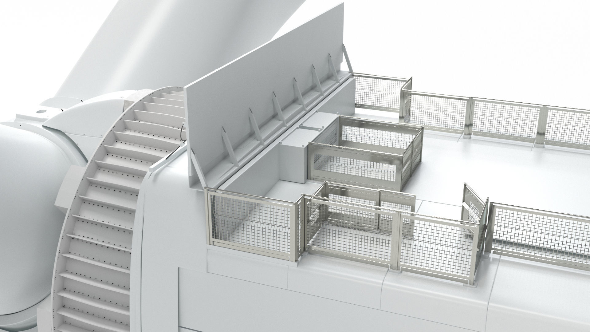 Wind Turbine GE Haliade-X 13MW 3D model_2