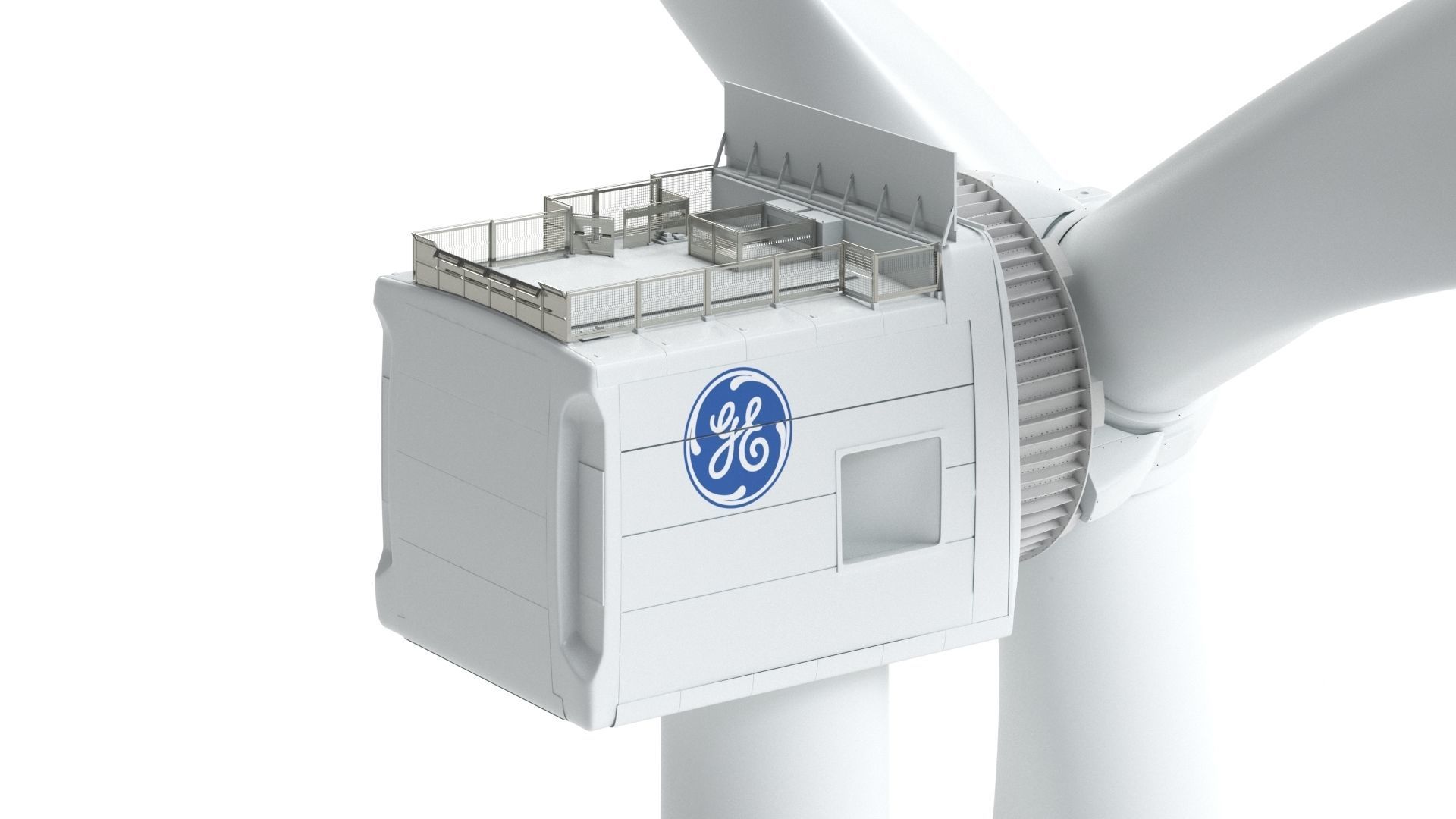 Wind Turbine GE Haliade-X 13MW 3D model_5