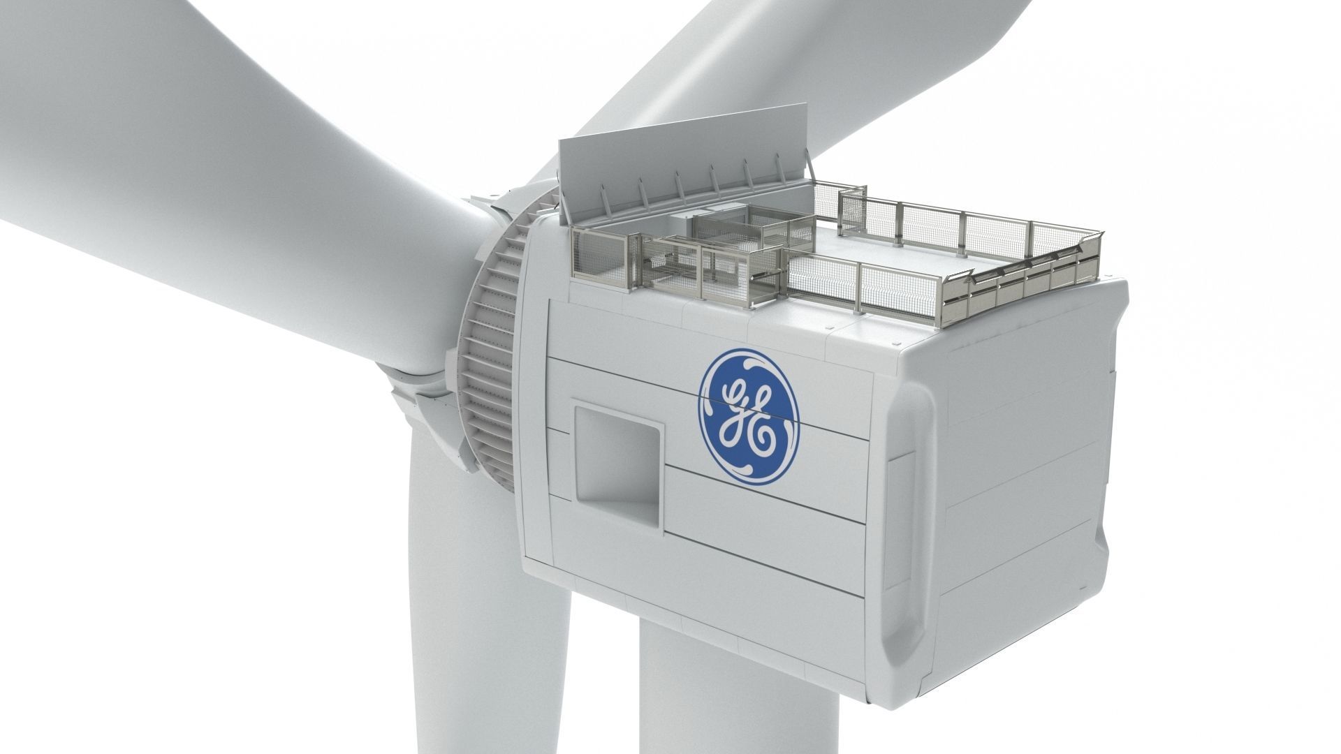 Wind Turbine GE Haliade-X 13MW 3D model_1